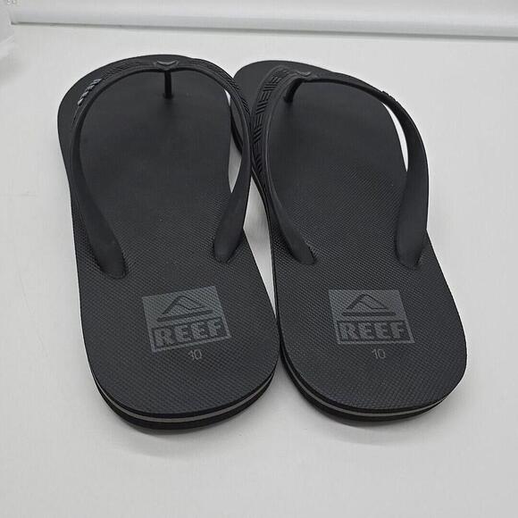Reef Men's Phantom Nias Flip Flops‎ - Black/Grey 10 - Picture 5 of 11